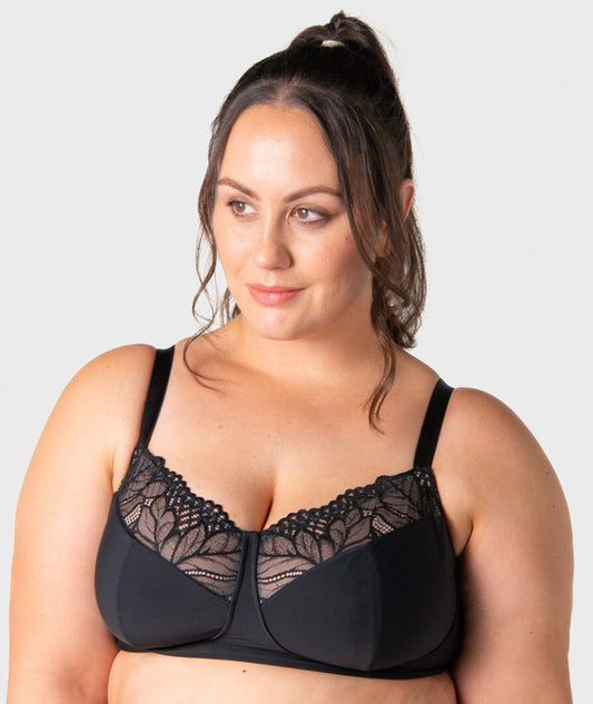 Evolve Luxe Wire-Free Full Cup Bra - Black