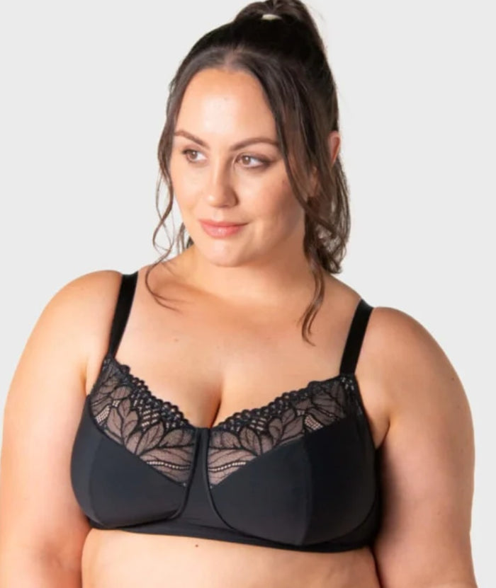 Evolve Luxe Wire-Free Full Cup Bra - Black