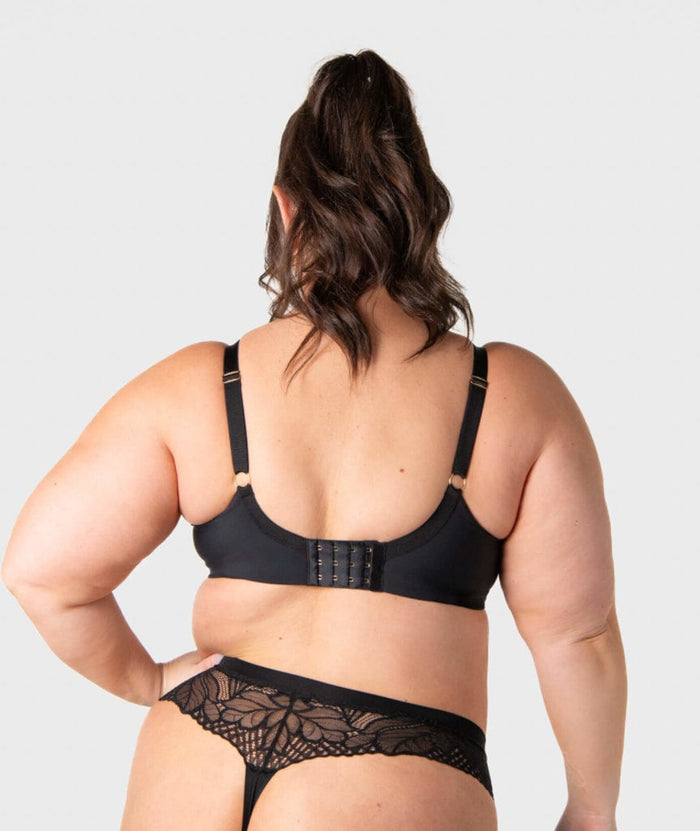 Evolve Luxe Wire-Free Full Cup Bra - Black
