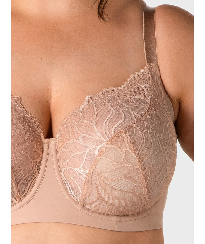 Evolve Refined Flexi-Wired Full Cup Bra - Cashmere