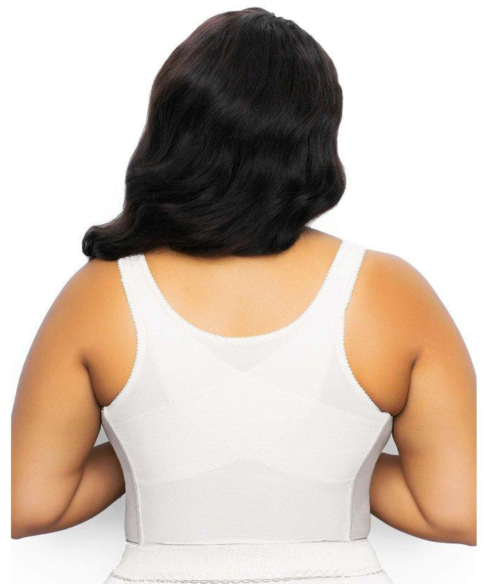 Exquisite Form Fully Front Close Longline Posture - White Bras