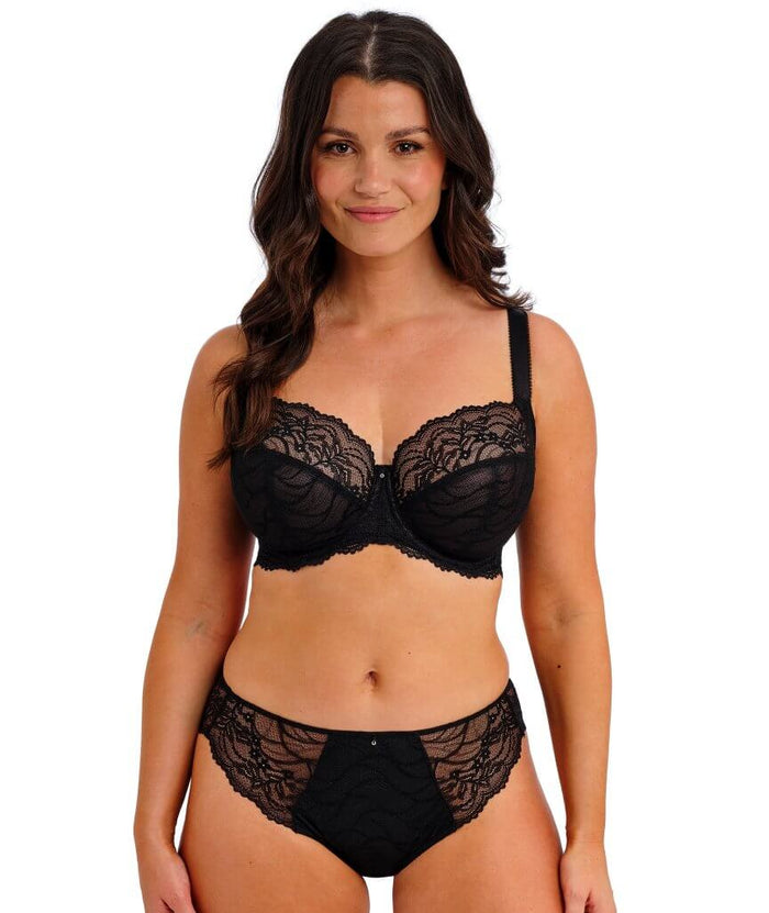 Fantasie Cesile Underwired Side Support Bra - Black