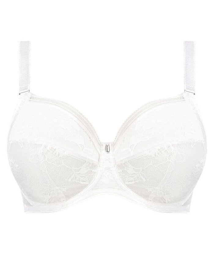 Fantasie Fusion Lace Underwire Full Cup Side Support Bra - White Bras