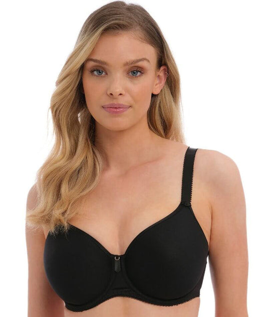 Fantasie Rebecca Essentials Moulded Spacer Underwired Bra - Black Bras