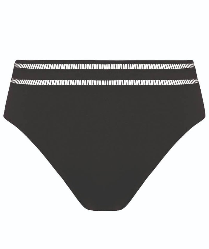 Fantasie Swim East Hampton High Waist Bikini Brief - Black Swim