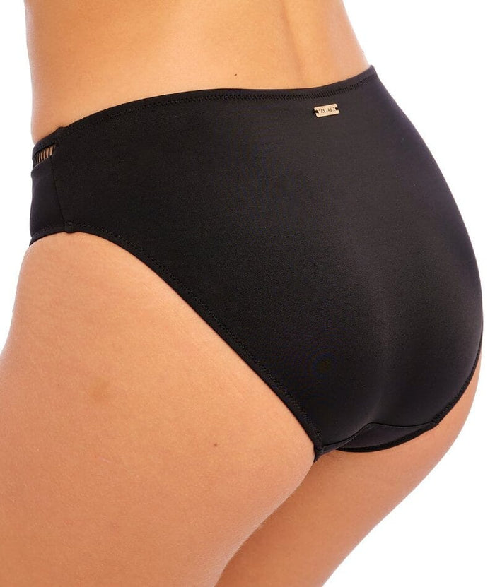 Fantasie Swim East Hampton Mid Rise Bikini Brief - Black Swim