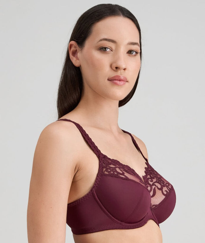 Fayreform Coral Underwire Bra - Fig