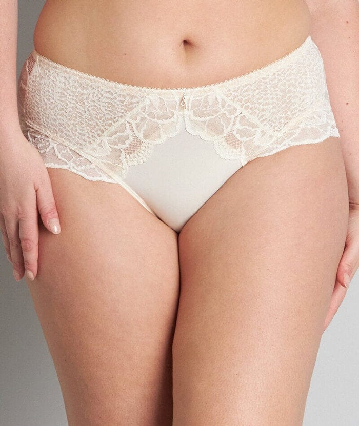 Fayreform Midnight Express Full Brief - Egret Knickers
