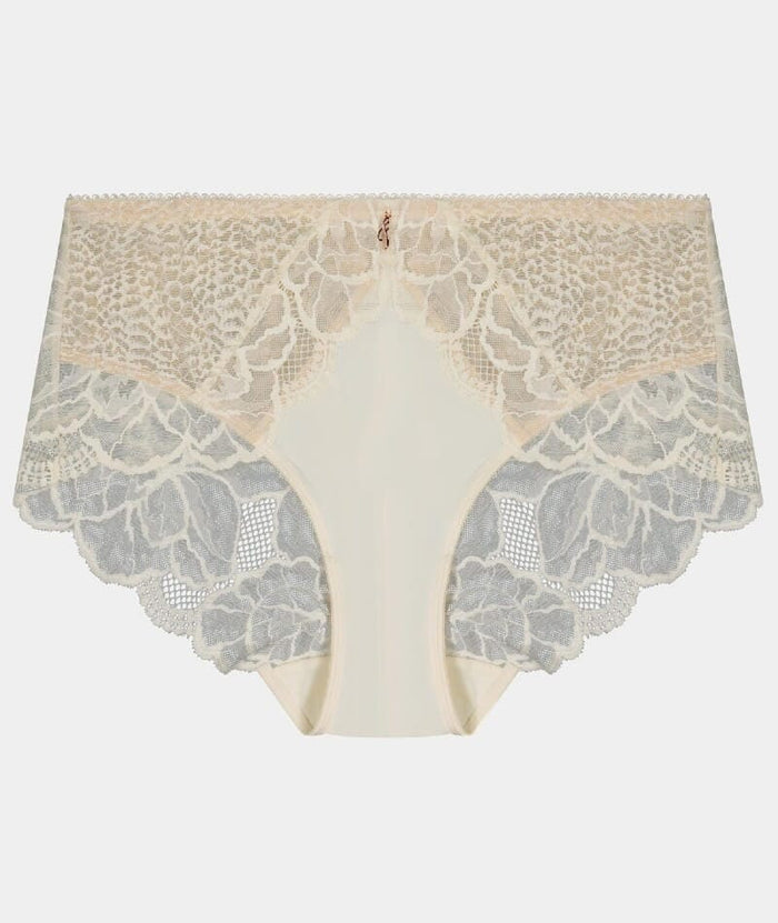 Fayreform Midnight Express Full Brief - Egret Knickers
