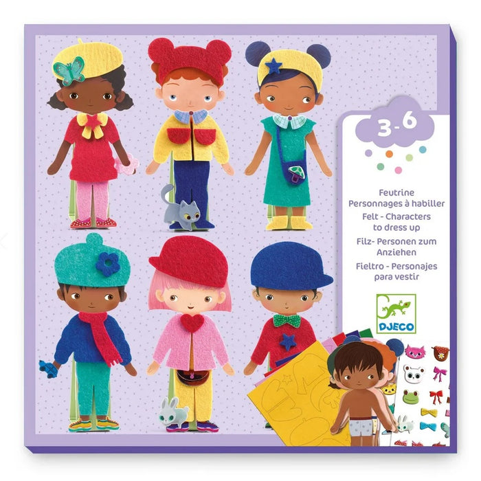 Felt Characters Dress Up
