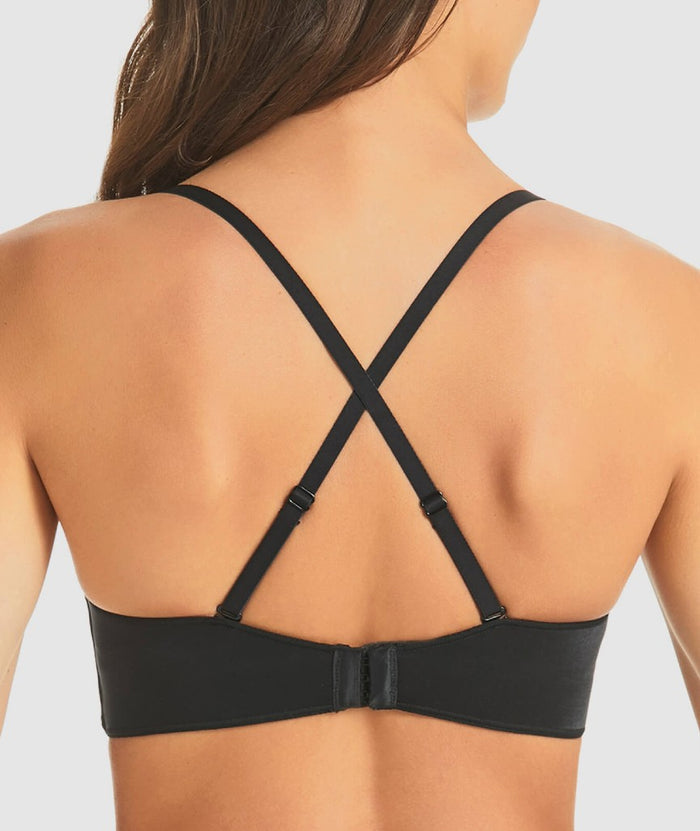 Finelines Memory Strapless Bra - Black