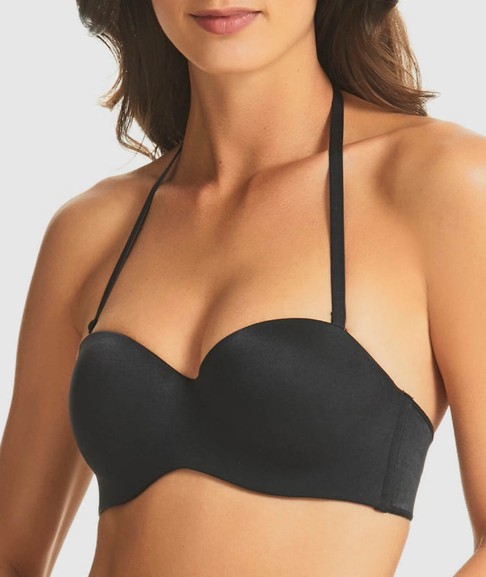 Finelines Memory Strapless Bra - Black