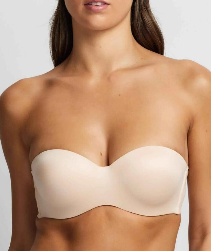 Finelines Memory Strapless Bra - Skin