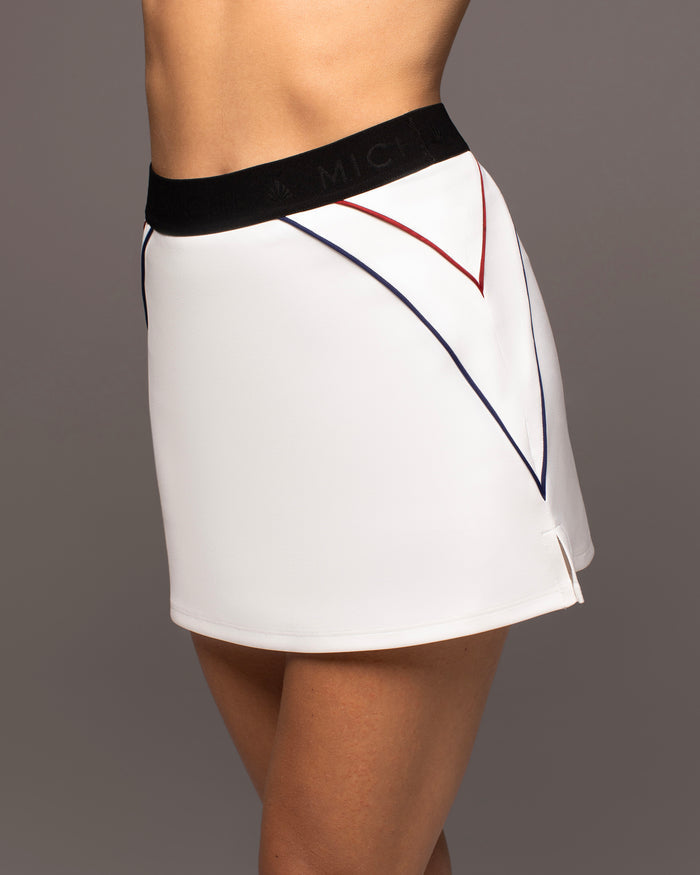 Flash Skirt - Midnight Red