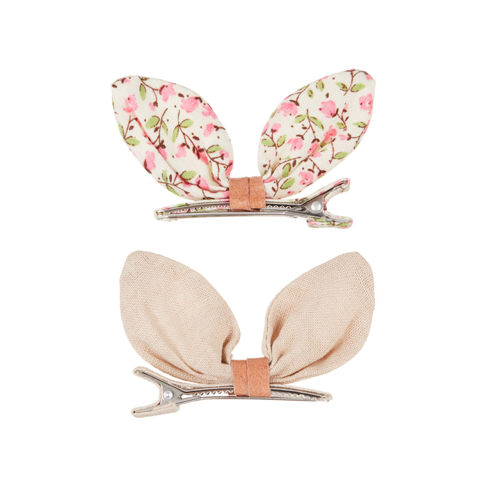 Floral Kiko Bunny Clips