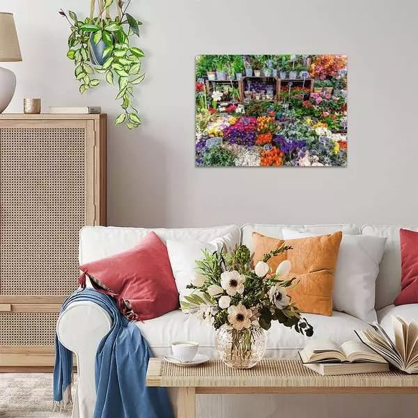 Flower Market, France 500pc Puzzle