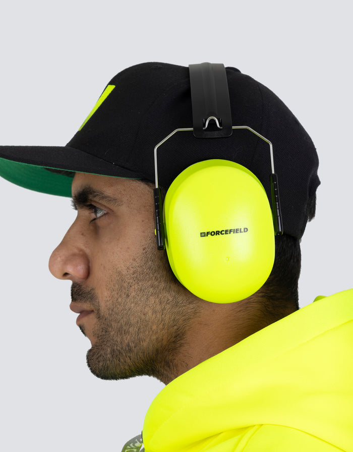 Forcefield Folding Adjustable Safety Ear Muffs, NRR 26