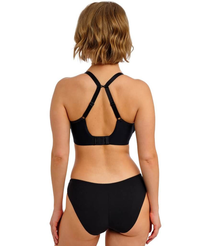 Freya Essentially Smooth Underwire Moulded Balcony T-shirt Bra - Black