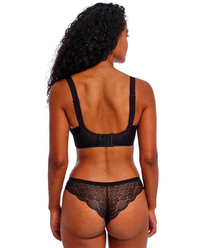 Freya Fancies Underwired Balcony Bra - Black Bras