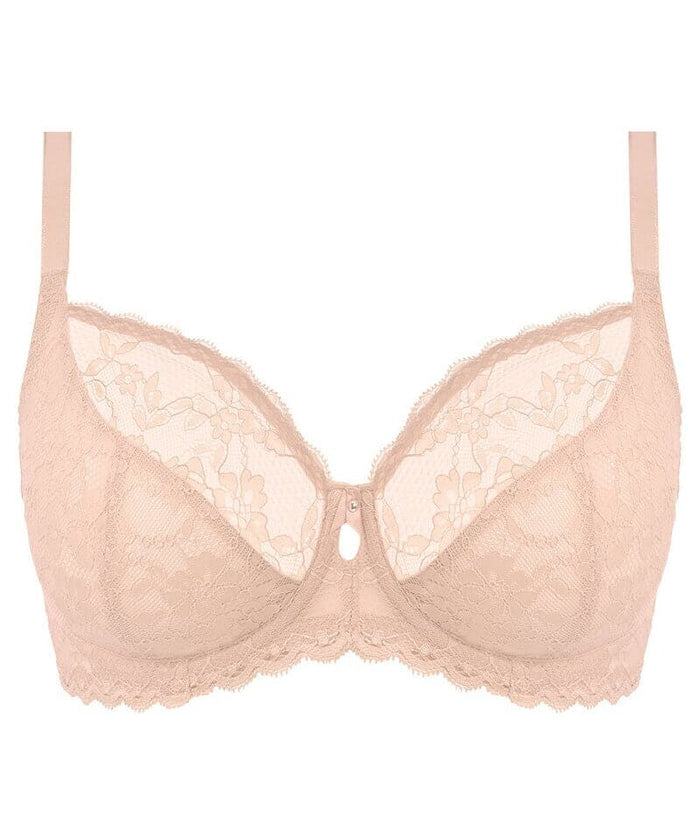 Freya Offbeat Underwired Plunge Bra - Natural Beige Bras