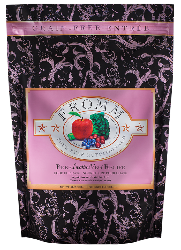 Fromm Four Star Beef Liva'ttini Veg Dry Cat Food