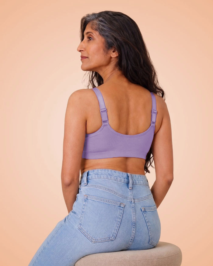 Front Open Non Padded Queen Bra (Orchid)