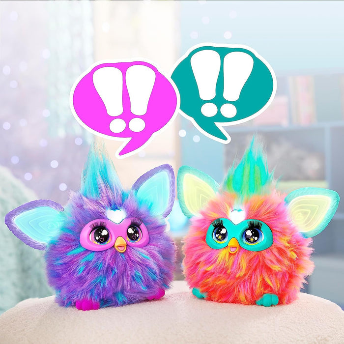Two Furby Toys in a child's room