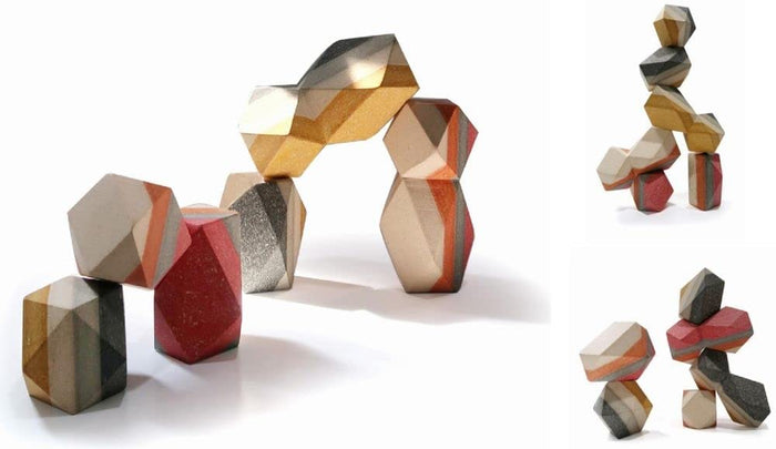 Geo Stacking Rocks