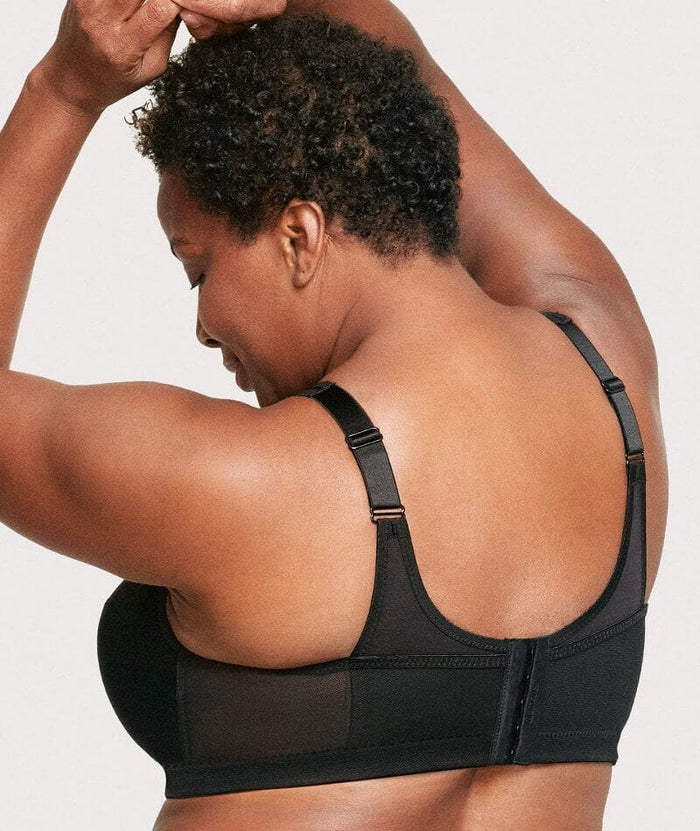 Glamorise Magiclift Active Support Wire-Free Bra - Black Bras