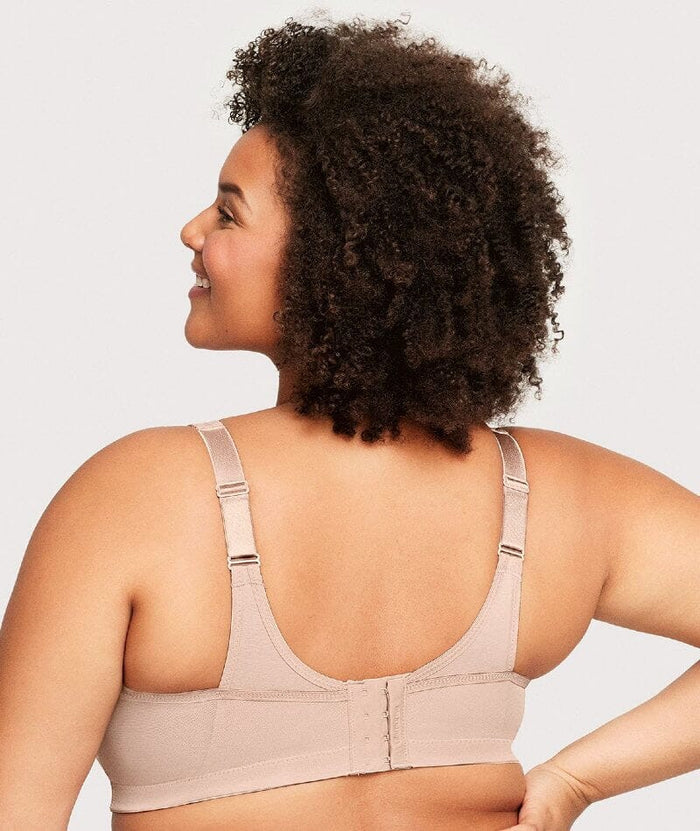 Glamorise Magiclift Active Support Wire-Free Bra - Cafe Bras
