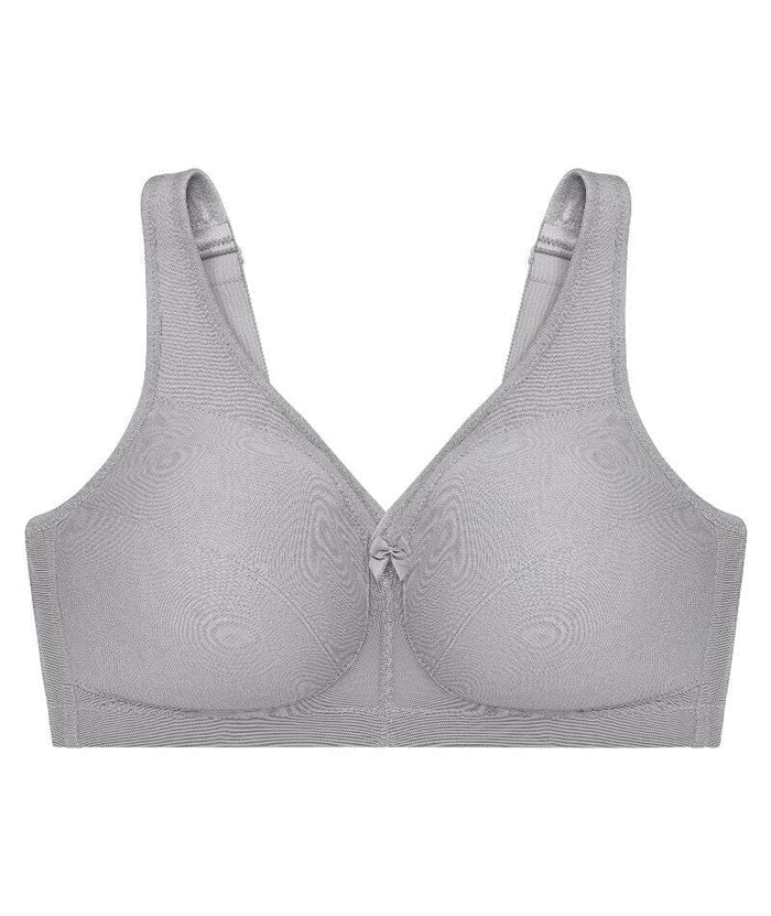 Glamorise Magiclift Active Support Wire-Free Bra - Gray Heather Bras