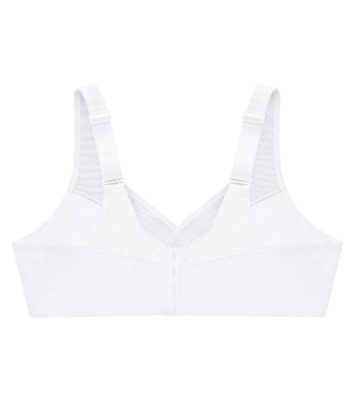 Glamorise Magiclift Active Support Wire-Free Bra - White Bras