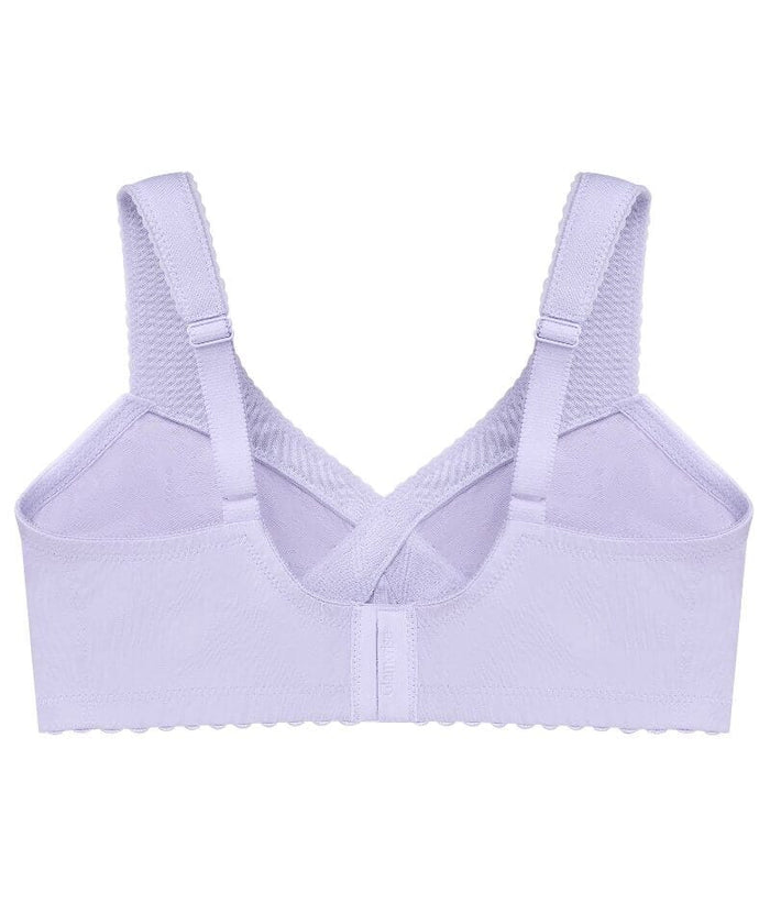 Glamorise MagicLift Cotton Support Wire-free Bra - Lilac Bras