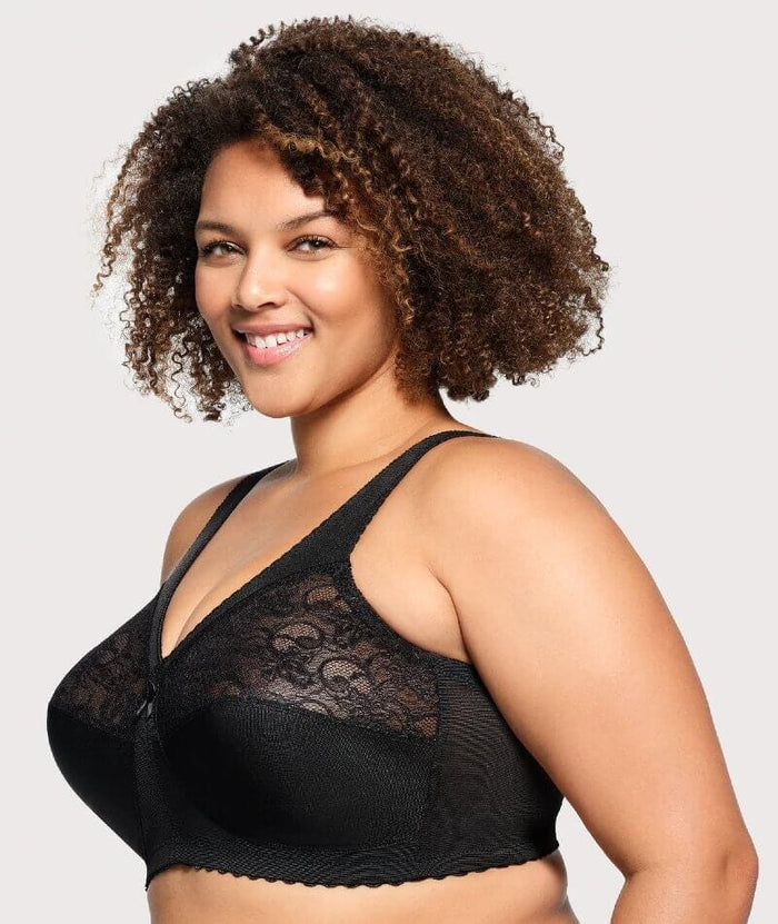 Glamorise Magiclift Original Wire-Free Support Bra - Black Bras