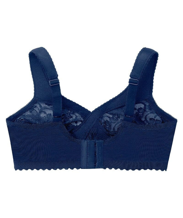 Glamorise Magiclift Original Wire-Free Support Bra - Blue Bras