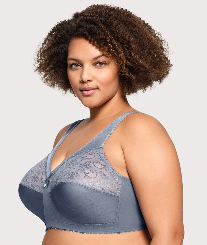 Glamorise Magiclift Original Wire-Free Support Bra - Folkstone Gray Bras