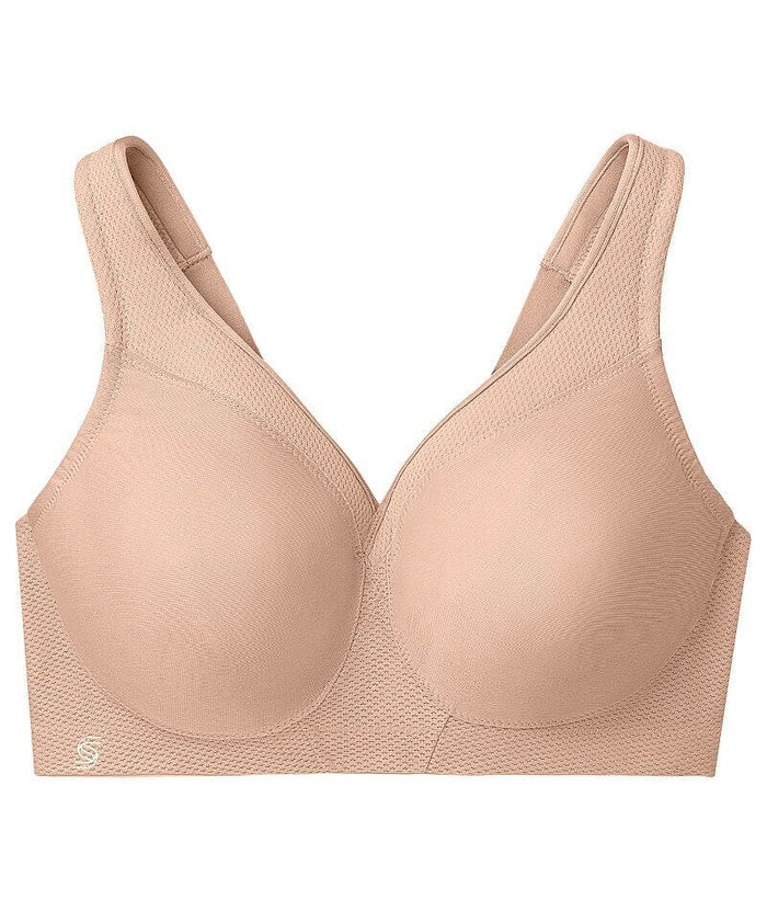 Glamorise Magiclift Seamless Wire-Free Sports Bra - Cafe Bras