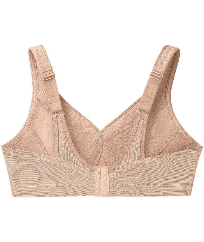 Glamorise Magiclift Seamless Wire-Free Sports Bra - Cafe Bras