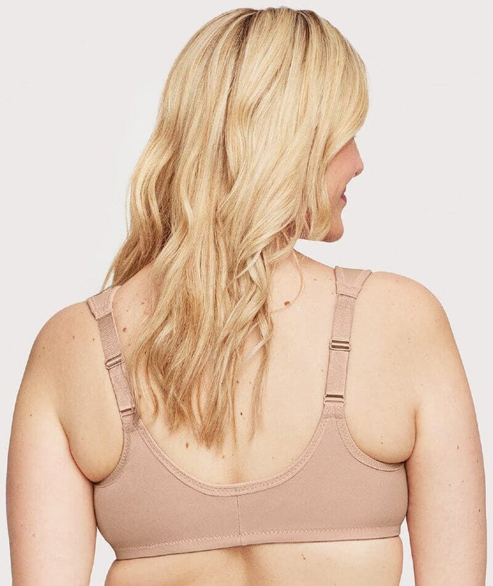 Glamorise WonderWire Front-Closure Bra - Cafe Bras