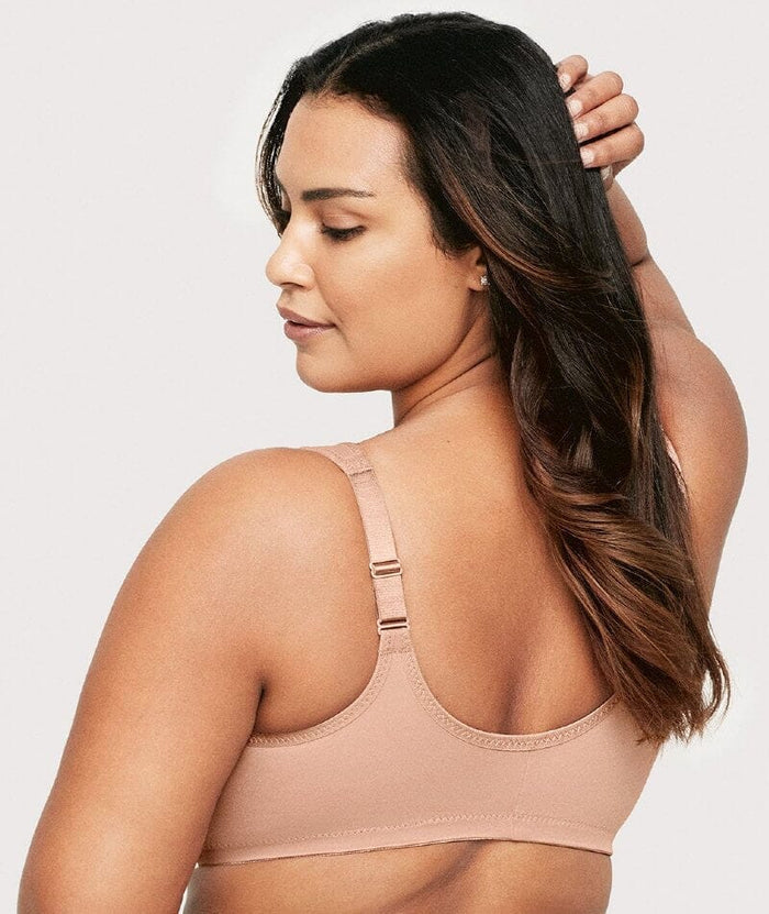 Glamorise WonderWire Front-Closure Bra - Cappuccino Bras