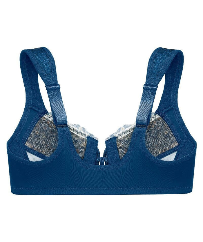 Glamorise WonderWire Front-Closure Bra - Dark Denim Bras