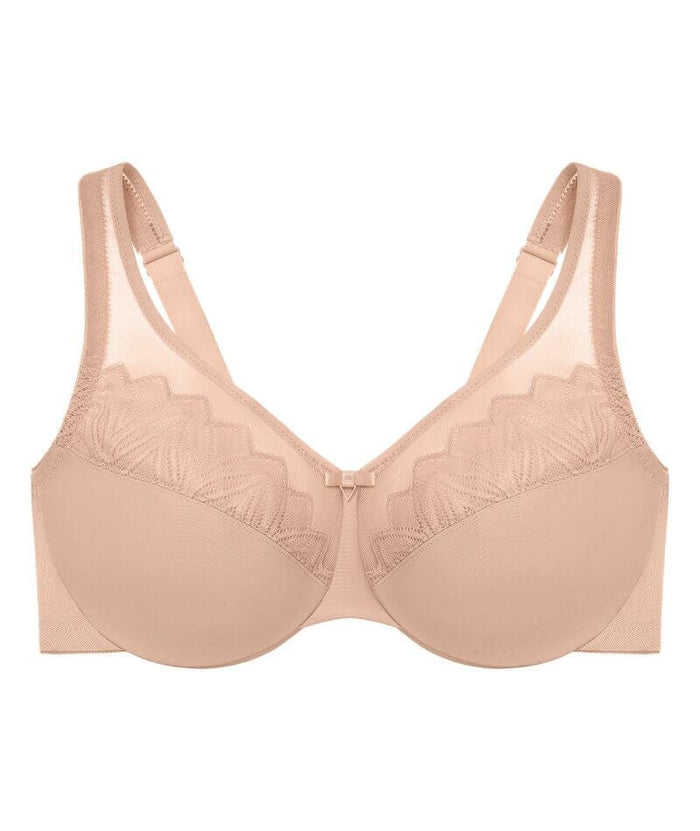 Glamorise WonderWire Minimizer Bra - Cafe Bras