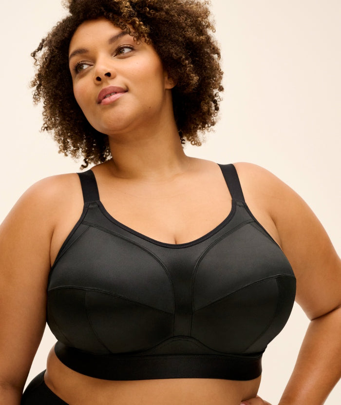 Goddess Katarina Wire-Free Bra - Black