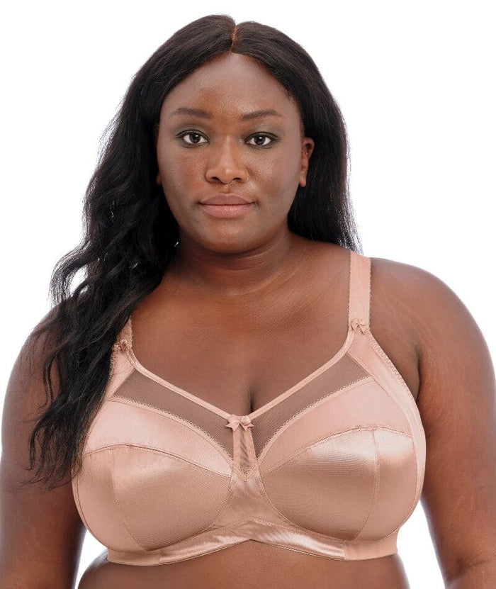 Goddess Keira Soft Cup Wire-Free Bra - Fawn Bras