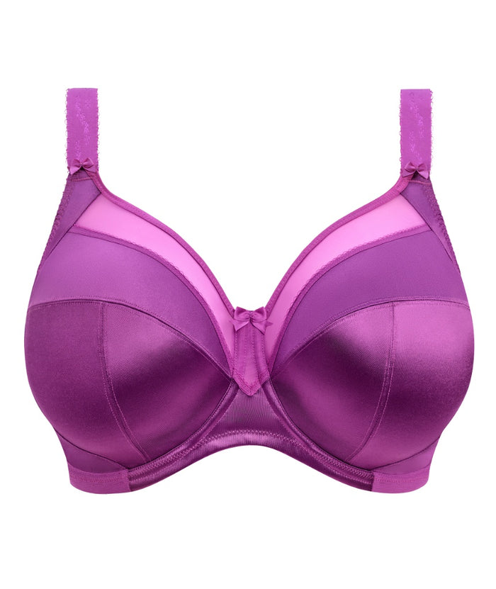 Goddess Keira Underwired Banded Bra - Amethyst