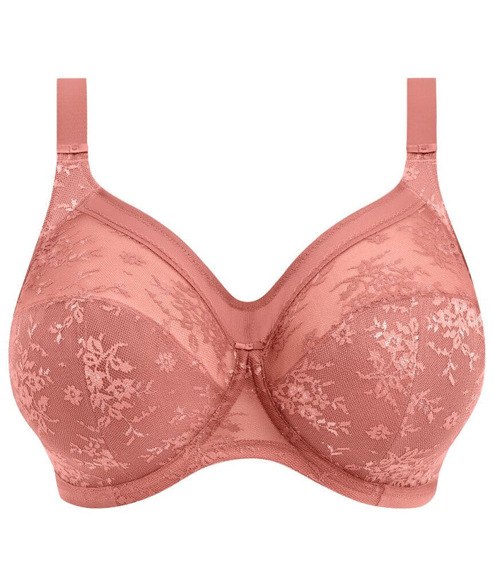 Goddess Verity Underwired Full Cup Bra - Rosewood