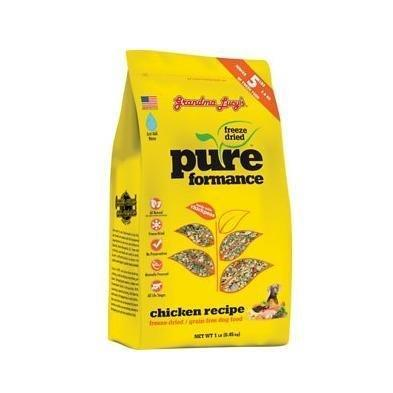 Grandma Lucy's Pureformance Chicken 1lb Freeze-Dried Dog Food - Paw Naturals