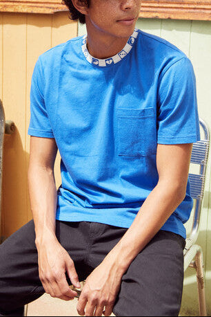 blue white / L