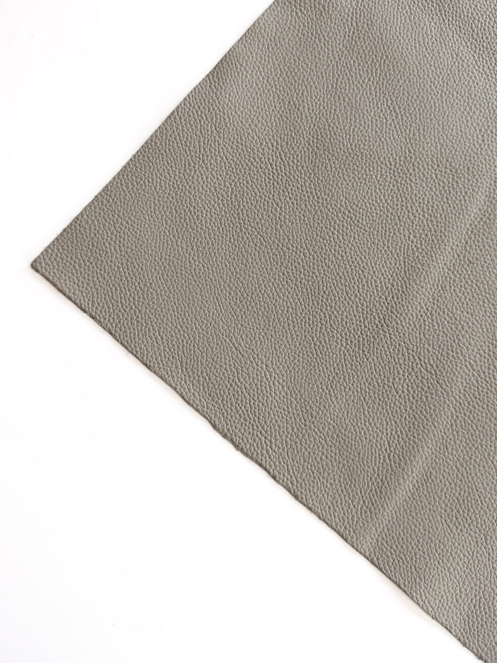 Grey Upholstery Cowhide, 12 × 24 in alternate view showing color and surface finish