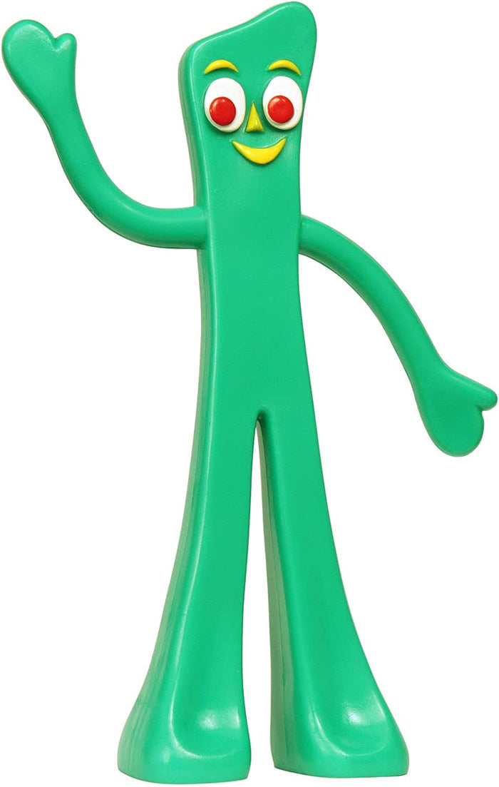 Gumby on a white background